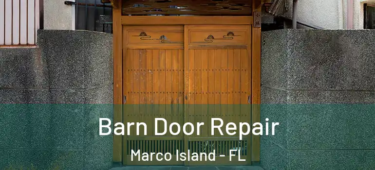  Barn Door Repair Marco Island - FL