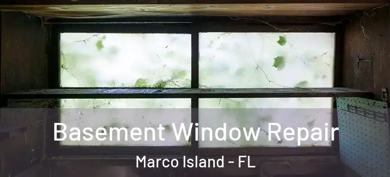  Basement Window Repair Marco Island - FL
