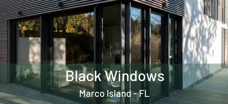  Black Windows Marco Island - FL