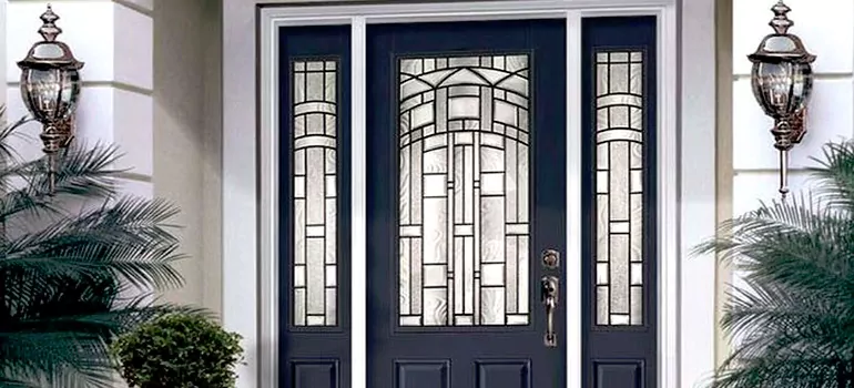 Stained Glass Door Panels in Marco Island, FL