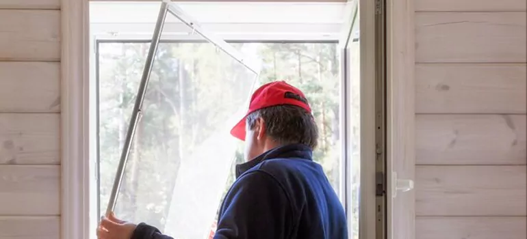 Expandable Window Screen Installation in Marco Island, FL