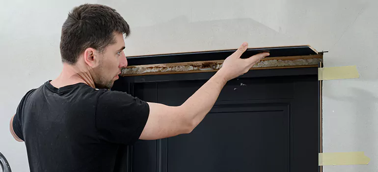 Wood Door Hole Repair in Marco Island, FL