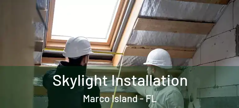  Skylight Installation Marco Island - FL